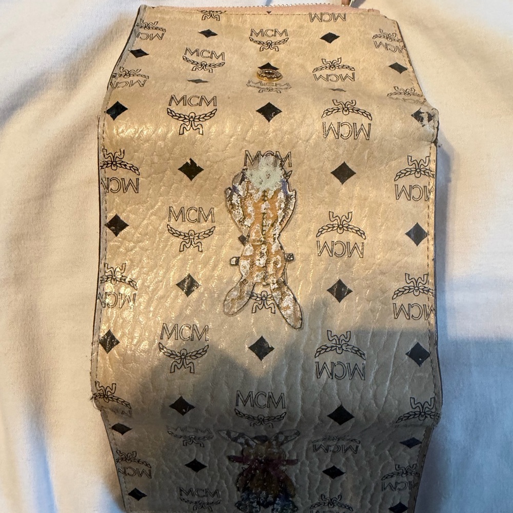 MCM Kids Beige Patterned Bottoms